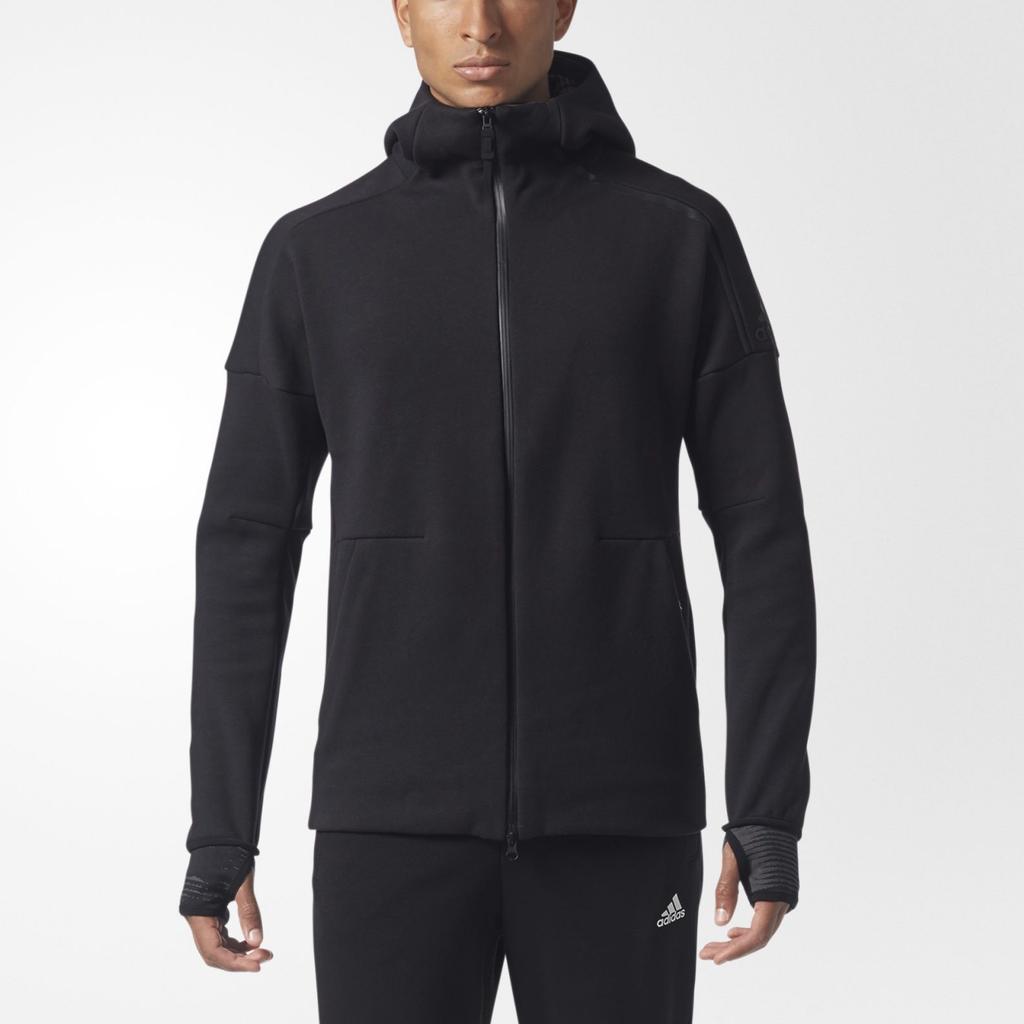 adidas X Zne Коллаборация Худи2 Пульс Серия Lifestyle Дышащая Вязаная Куртка Мужская Куртка Черный CD6711