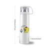 Water bottle Pom Purin tumbler insulation thermal flask cup direct drinking leak-proof stainless steel vacuum sports lightweight portable hiking 500ml