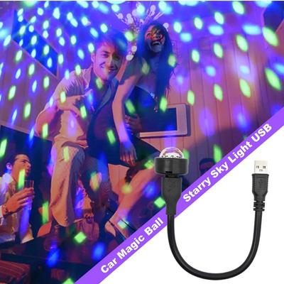 USB Диско-шар Свет Автоматический Вечеринка Светодиодные Диско-шары Раздельная конструкция Диско-шар Вечеринка Огни Для Вечеринок Танцевальных залов Юбилеев