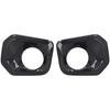 2pcs Front Fog Light Bezel Cover Decoration Carbon Fiber Style for Tacoma 20162020