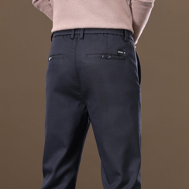 Casual Pants Men's Autumn and Winter Straight Trousers Slim and Fashionable Men's Casual Pants