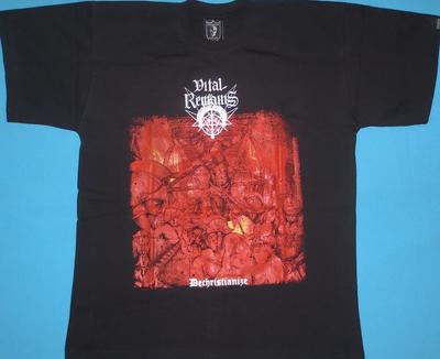Футболка унисекс Vital Remains DeChristianize