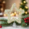 Sparkling Star Christmas Tree Top Decoration With Multi Colored Lights Pentagram Decoration Home Christmas Party Decoration