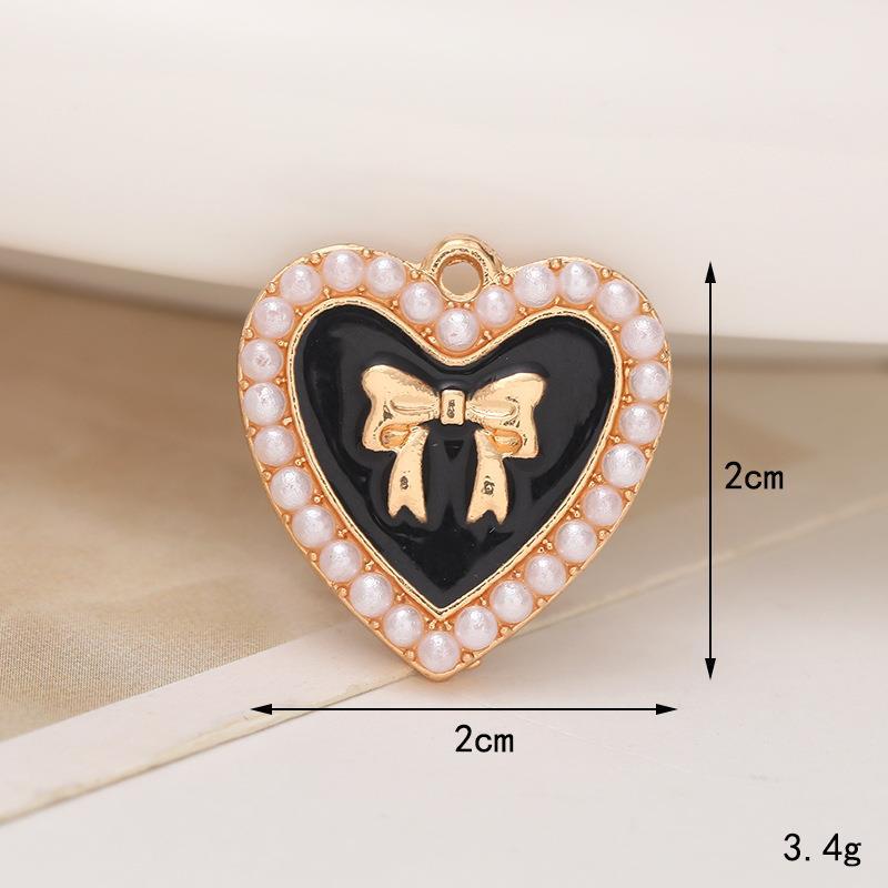 Zinc Alloy Pearl Flower Clog Accessories - DIY Shoe Buckle Decoration