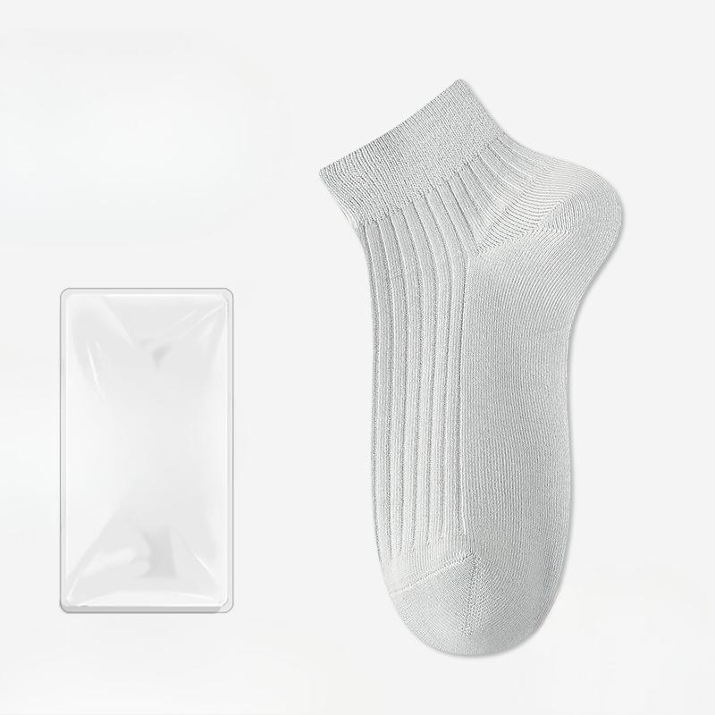Женские весенне-летние тонкие хлопковые носки, впитывающие пот, дезодорирующие, нескользящие, дышащие