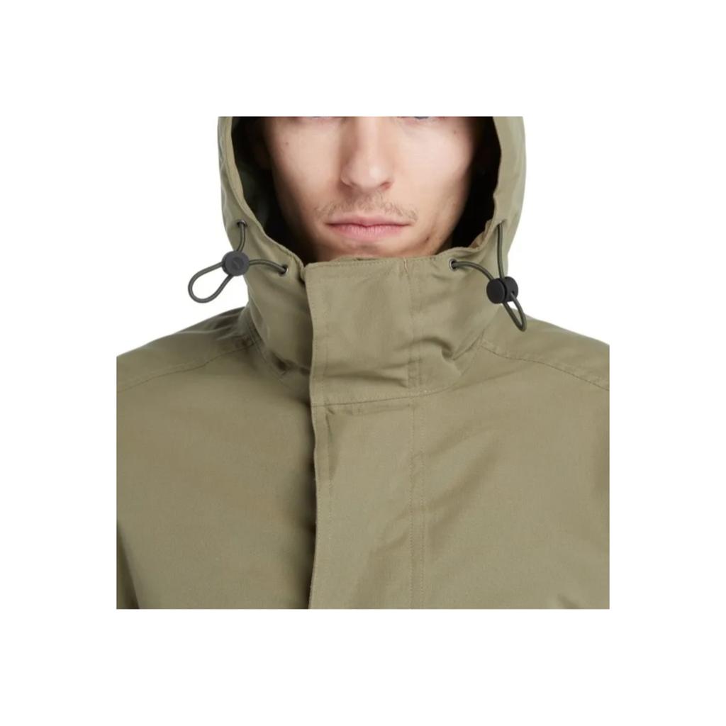 Timberland Однотонная уличная съемная хлопковая подкладка ветрозащитная дышащая куртка 3 в 1 мужские куртки зеленые A2HGJ-590