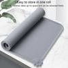 Dog Food Mat Silicone Nonslip Pet Feeding Placemat with Raised Edges Washable