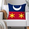 The Mayotte Flag Pillow Case Applicable Space For Guest Rooms Interiors Cars Office House Decoration