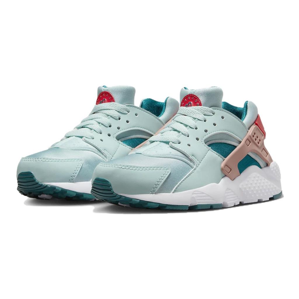 Nike Кроссовки Huarache Run GS Jade Ice Red Stardust для детей Синий Геод-Бирюзовый Сиренево-Красный 654275-305