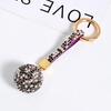 1 шт. Брелок в подарок ГОРЯЧИЙ Брелок Брелок Подвеска с бриллиантами Сумка Авто Декор Хрустальный шар Стразы