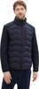 Демисезонная куртка Tom Tailor Hybrid Jacke mit Stehkragen (1042487) sky captain blue