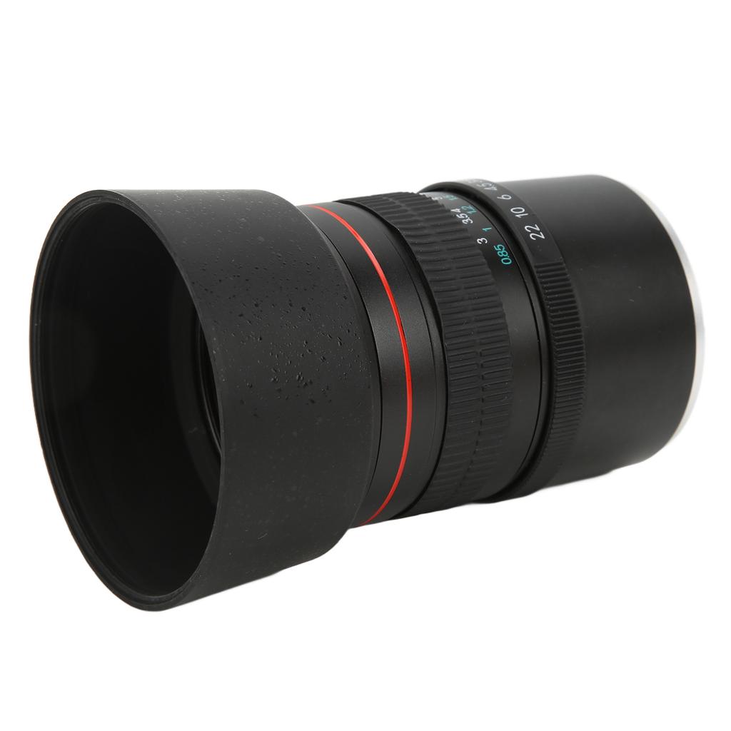 85mm F1.8 Large Aperture Camera Lens Medium Telephoto Manual Focus Full Frame Portrait Lens for A6400