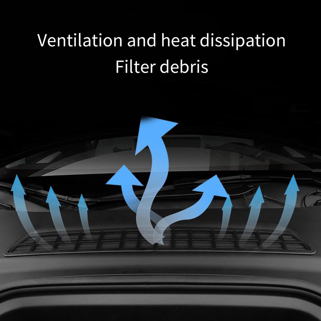 Защитная крышка воздухозаборника, решетка воздухозаборника кондиционера, автомобильные аксессуары, простая установка для модели Y