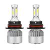 BoomBoost 9004 HB1 Car LED Headlight Bulb Vehicle Inspection Compatible 72W 8000LM Halogen HID Xenon Bulb 12V Set of 2 S2-9004