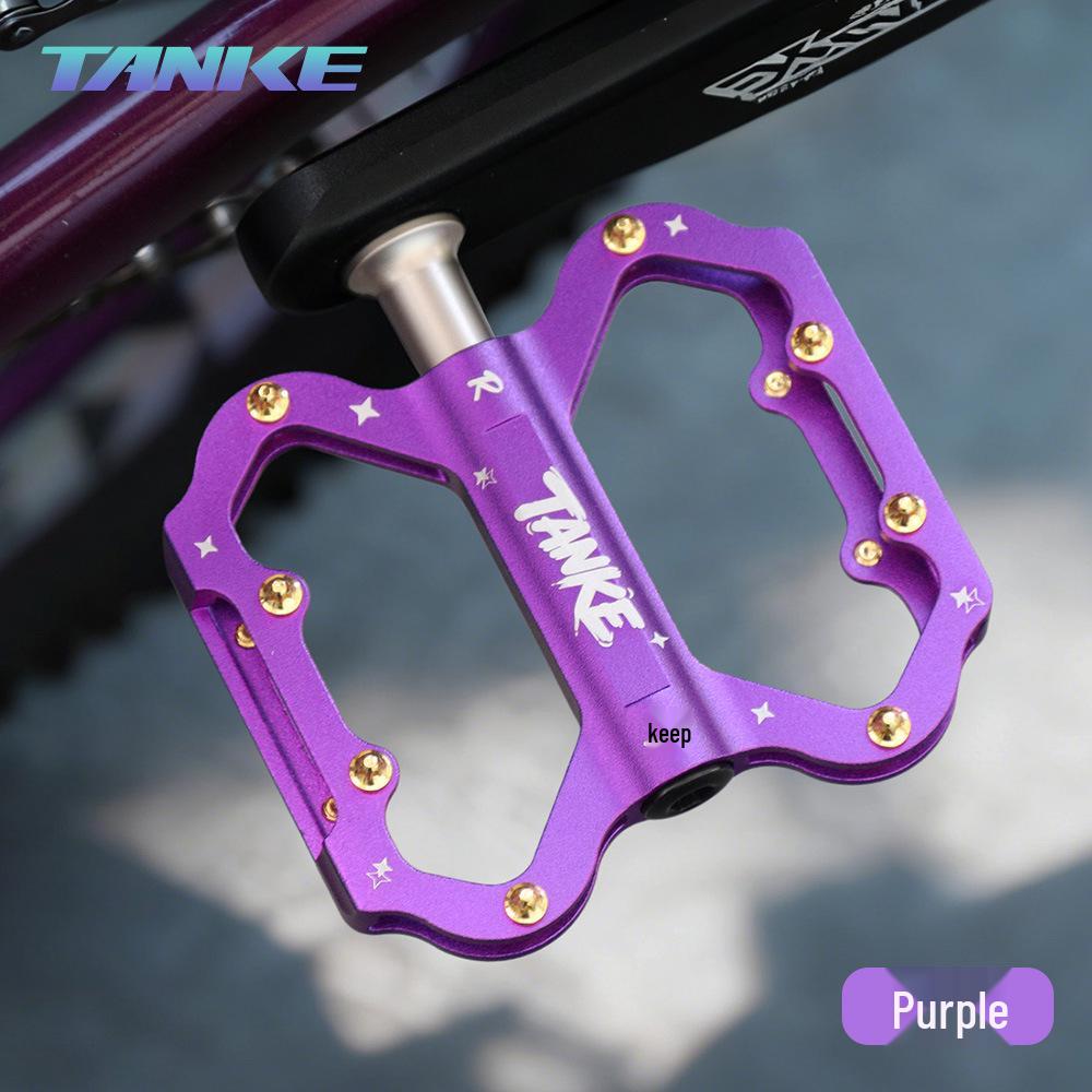 Carbon Keke TANKE Dahon Colorful Three Bearings Bicycle Pedals for Mountain and Road Bikes