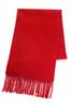 Vita Natur Premium Cashmere Muffler Cashmere Plain Muffler X [Vita Natur] 100% [Ladies] (180cm 30cm) (Red)