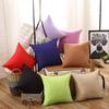 Candy Color Cushion Cover Solid Color Pillow Case Cover Decorative Pillowcase Seat Car Cushion Cover Pillow Case Home Supply