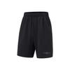 Li Ning Comfortable Versatile Breathable Straight Leg Sports Shorts Men Shorts Black AKSU031-1