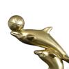 Статуэтка дельфина, декоративная статуэтка, современное коллекционное настольное украшение, скульптура морского животного для