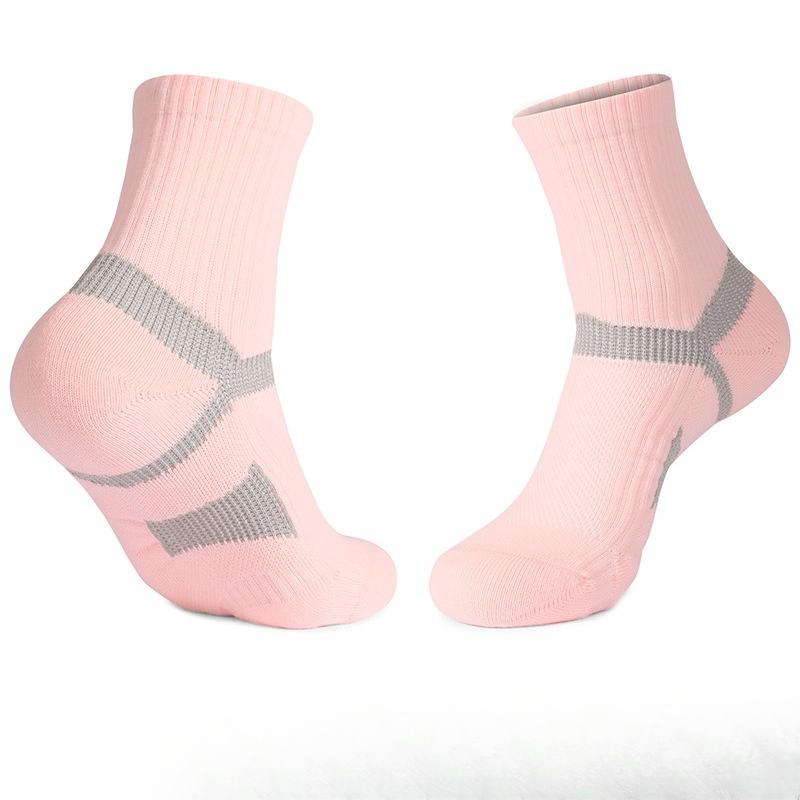 Women's Thick Hair Ring Professional Badminton Tennis Reinforced Arch Boneless Non Slip Tube Socks