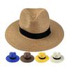 Цилиндр Летний Солнцезащитный Крем Пляжная Шляпа Солнечная Шляпа Бумажная Плетеная Шляпа Мужская и Женская Широкополая Темпераментная Соломенная Шляпа