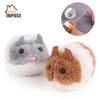 Snailhouse Забавные Игрушки для Кошек Вибрирующие Мыши Натяжные Нити Плюшевые Мыши Движущиеся Искусственные Мыши Заводная Маленькая Толстая Мышь Битва Кошек Товары для Питомцев