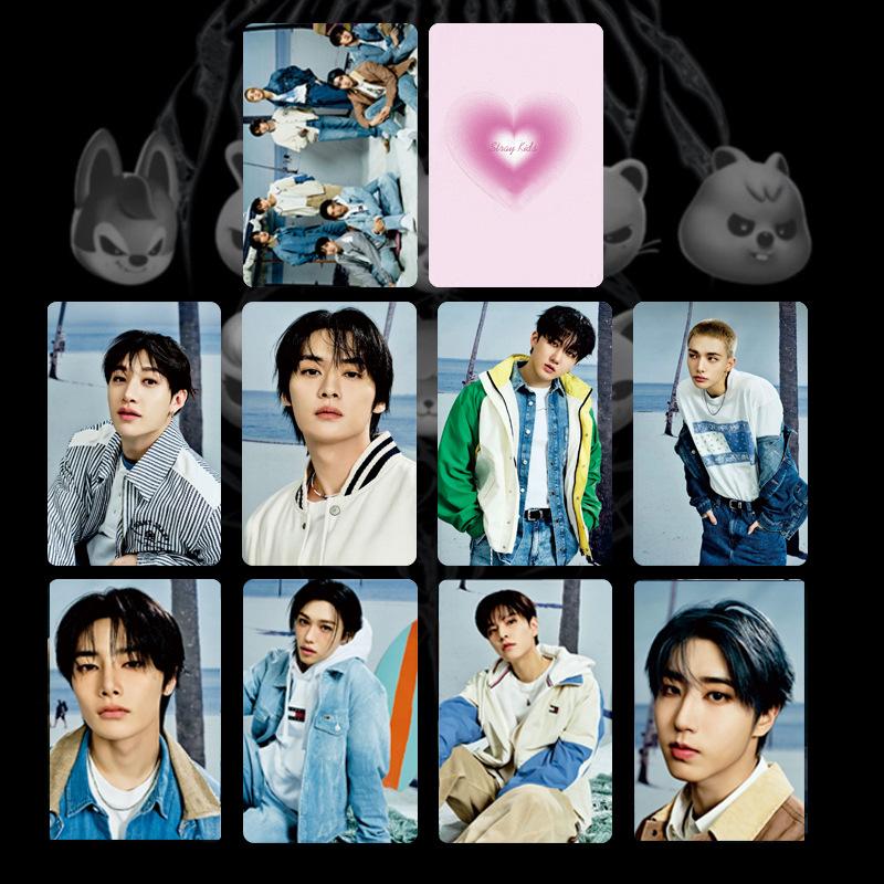 8Pcs Stray Kids Lomo Card Skzoo Peripheral Same Style Collection Card Star Card Peripheral Same Style Peripheral Gift