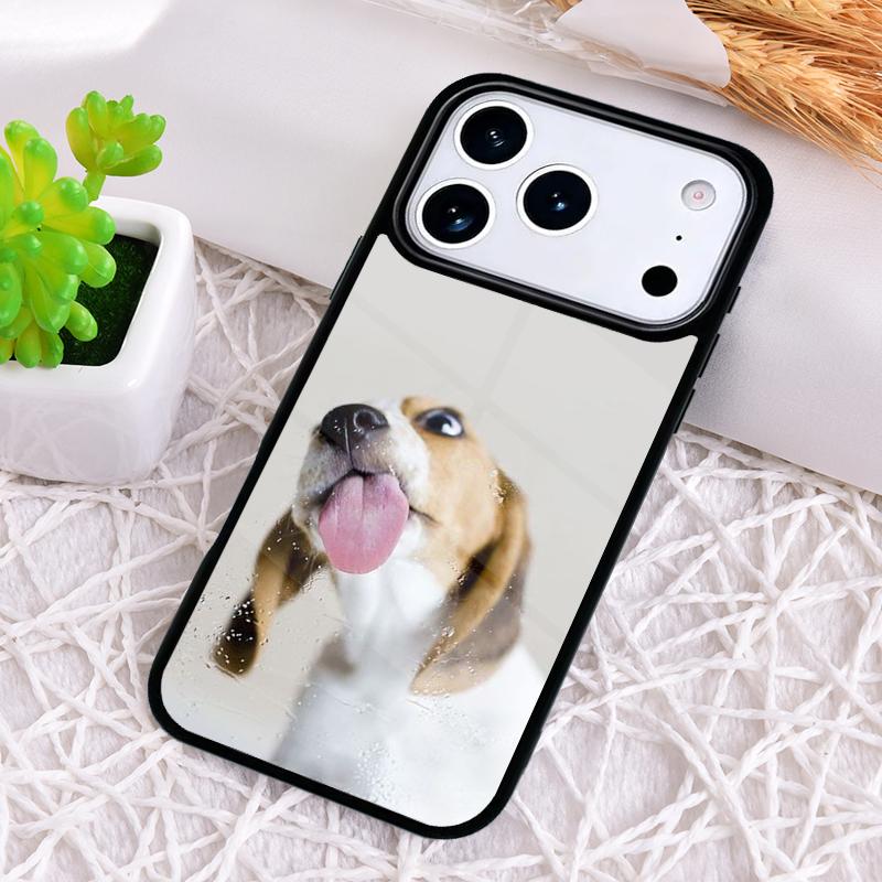 Beagle Dog Animal soft Phone Case for iPhone 17 Air 16 15 11 12 14 13 Pro Max Shockproof Cover