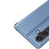 Case for Samsung Galaxy A15, Clear View, blue + 9H glass
