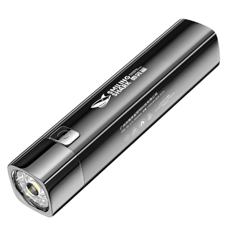 Фонарик высокой яркости с USB-зарядкой, сверхяркий светодиодный фонарь, 3 режима, фонарик для кемпинга, Power Bank для активного отдыха, туризма, рыбалки