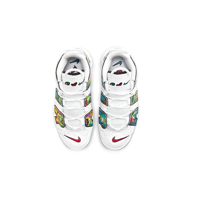 Nike Air More Uptempo Peace, Love, Swoosh GS DM8155-100