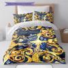Custom Name Time TARDIS Bedding,Quilt Set Quilt Cover Pillowcase Home Birthday Gift (1 * duvet cover + 2 * pillowcase, without core)