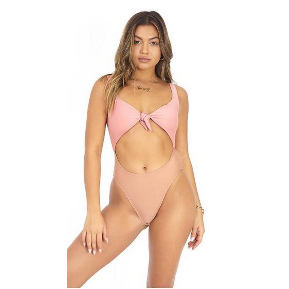 BRAVE SOUL Женский/женский двухцветный купальный костюм