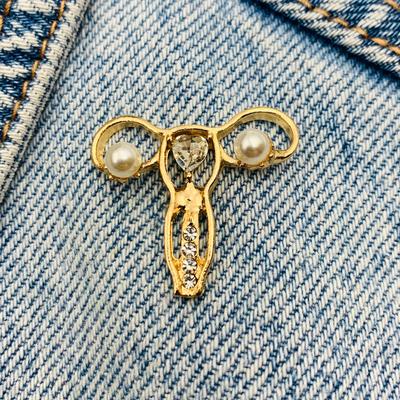 Новая эмалированная булавка, милая матка, женский металлический соединитель, подарок на день рождения, 1 шт.