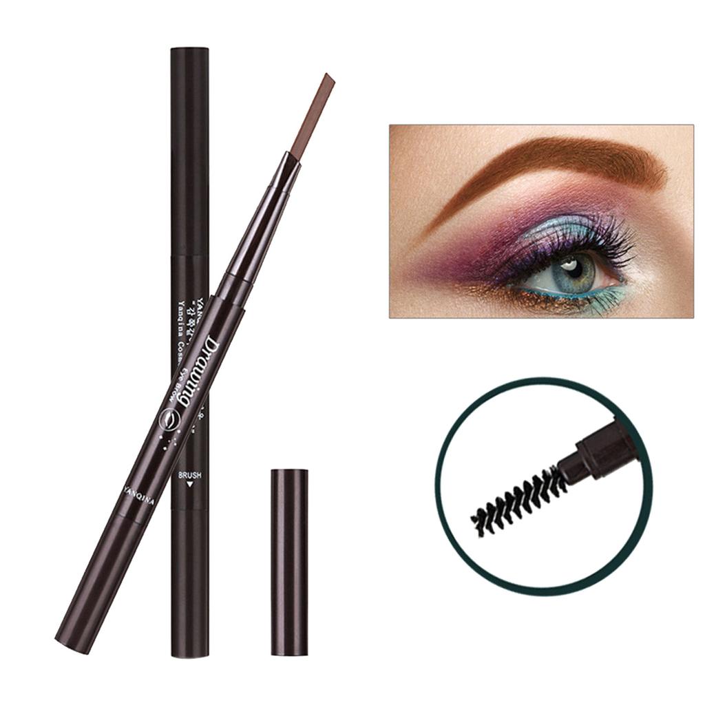 Waterproof Eyebrow Pen Pencil With Brush Makeup Cosmetic Tool