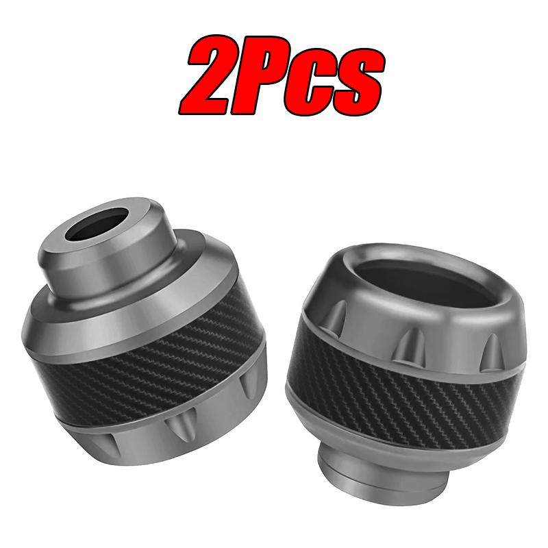 4Pcs Aluminum Alloy Motorcycle Crash Protector Scooter Wheel Front Fork Frame Falling Protection Pads Sliders Moto Exterior