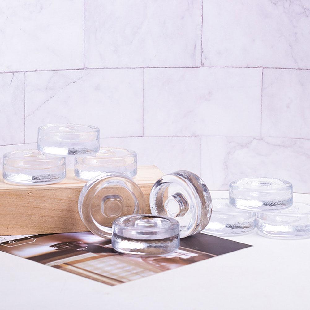 2 Pcs Pickle Jar Fermented Glass Weights Mason Jars Lids Equipment Heavy Fermenting