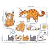 Cat Sticker, Car Sticker, Hiding Car Scratches, Cute Cat, Cute Cartoon Sticker, Cat Theme,