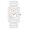 Часы WP6 700697 Solid Shiny White Полиамид Плюс Ремешок 27x38мм Прямоугольные Женские