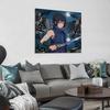 Эксклюзивный Декоративный Холст Naruto & Sasuke - Пейзаж без Рамы для Гостиной или Ресторана