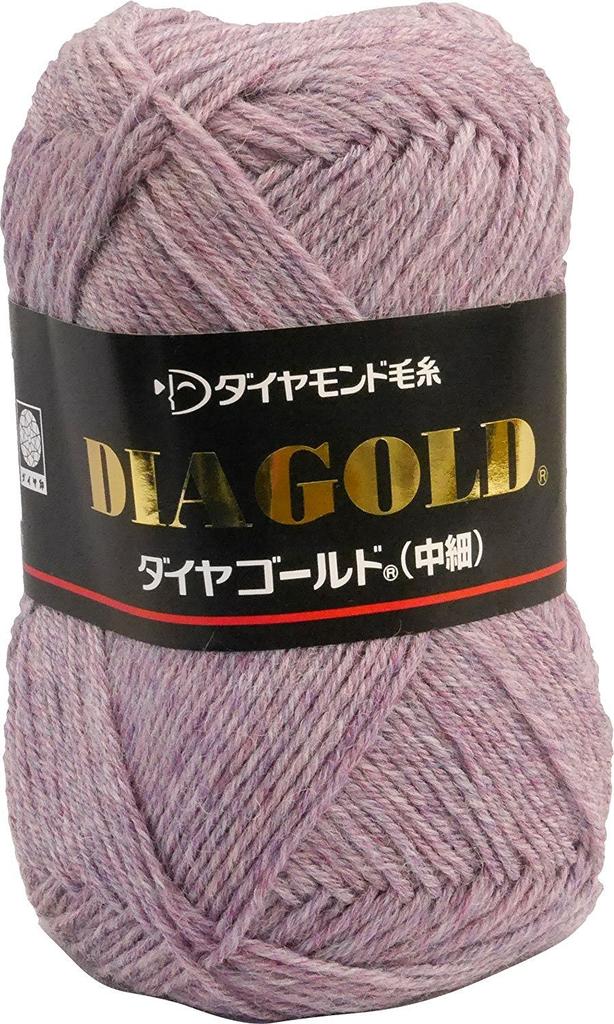 Diamond Yarn Diamond Yarn Diamond Gold Medium Fine Purple Series 50g 200m 10 Ball Set Col.177 Approx.