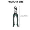 Multipurpose 9" Locking Pliers Wire Stripper for Stripping,Cut Iron Wire, Pull Wire High Strength Electrician Decoration