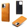 For OnePlus 13T 5G Case Calf Texture PU Leather Hard PC Protective Phone Cover