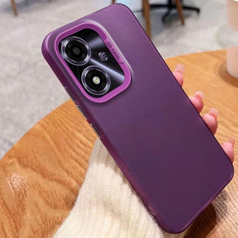 Для OPPO A3X 4G A40 M A40M A60 5G Чехол Чехлы для мобильных телефонов Обложка CPH2681 CPH2641 CPH2669 Металлическая Матовая Обложка Аврора Funda Coques
