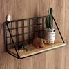 1pc Metal Storage Rack, Floating Shelves Wall Mounted, Hanging Storage Shelf for Bathroom, Living Room, Bedroom, Wall Decor Aesthetic Room Decor