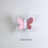 Nordic Creative Butterfly LED Wall Light for Children's Room - Modern Bedroom Bedside or Background Lighting