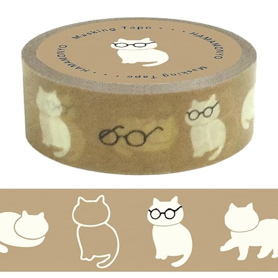 Маскировочная лента Hamamonyo Neko-Megane (Кошачьи очки)