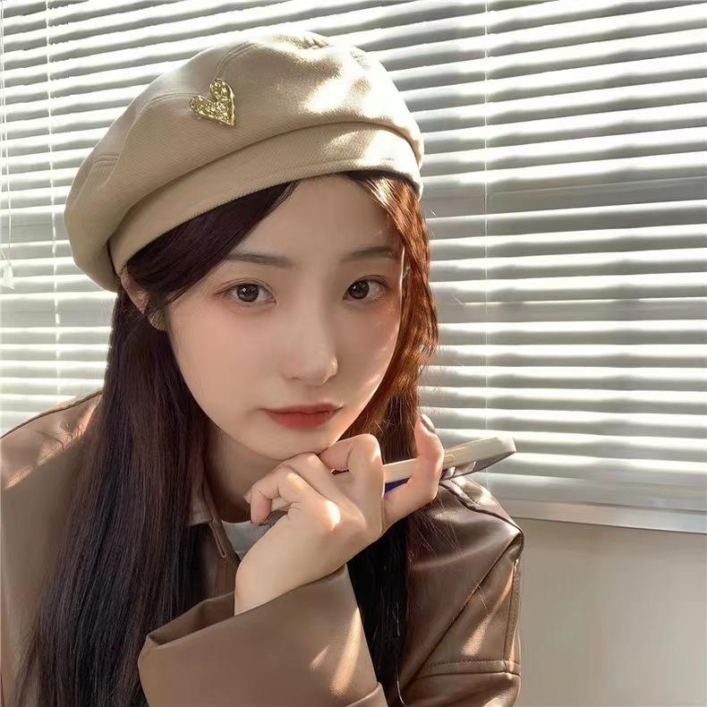 Шерстяной берет с маленьким лицом для детей, японский темперамент, универсальный художник, ретро, большой полевой, британский прилив