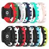 Двойной цветной силиконовый ремешок для часов для Redmi Watch 3 Active/Lite Smart Watch Band