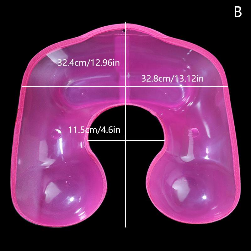 Мягкий поднос для шеи для салона, парикмахера, красоты, непроливающийся, для перманентной завивки, окрашивания волос, плечевой поднос для шеи, раковина для лекарственной воды, парикмахерский инструмент